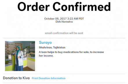 Kiva - support women